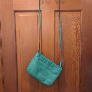 Tignanello Teal Crossbody Bag